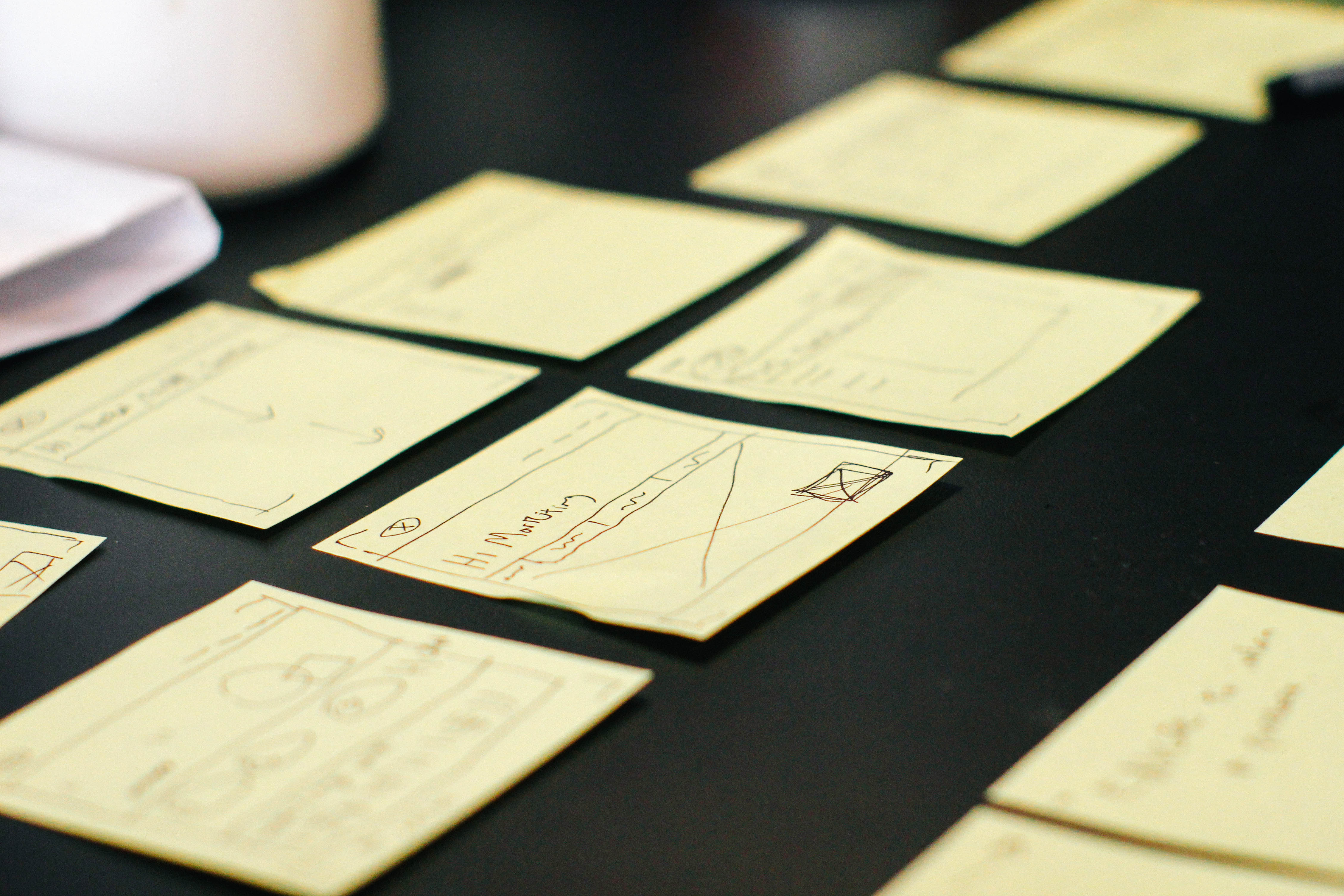 sticky notes